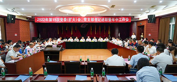 綿陽機(jī)場召開2022年第19次黨委（擴(kuò)大）會、黨支部書記述職暨年中工作會.jpg